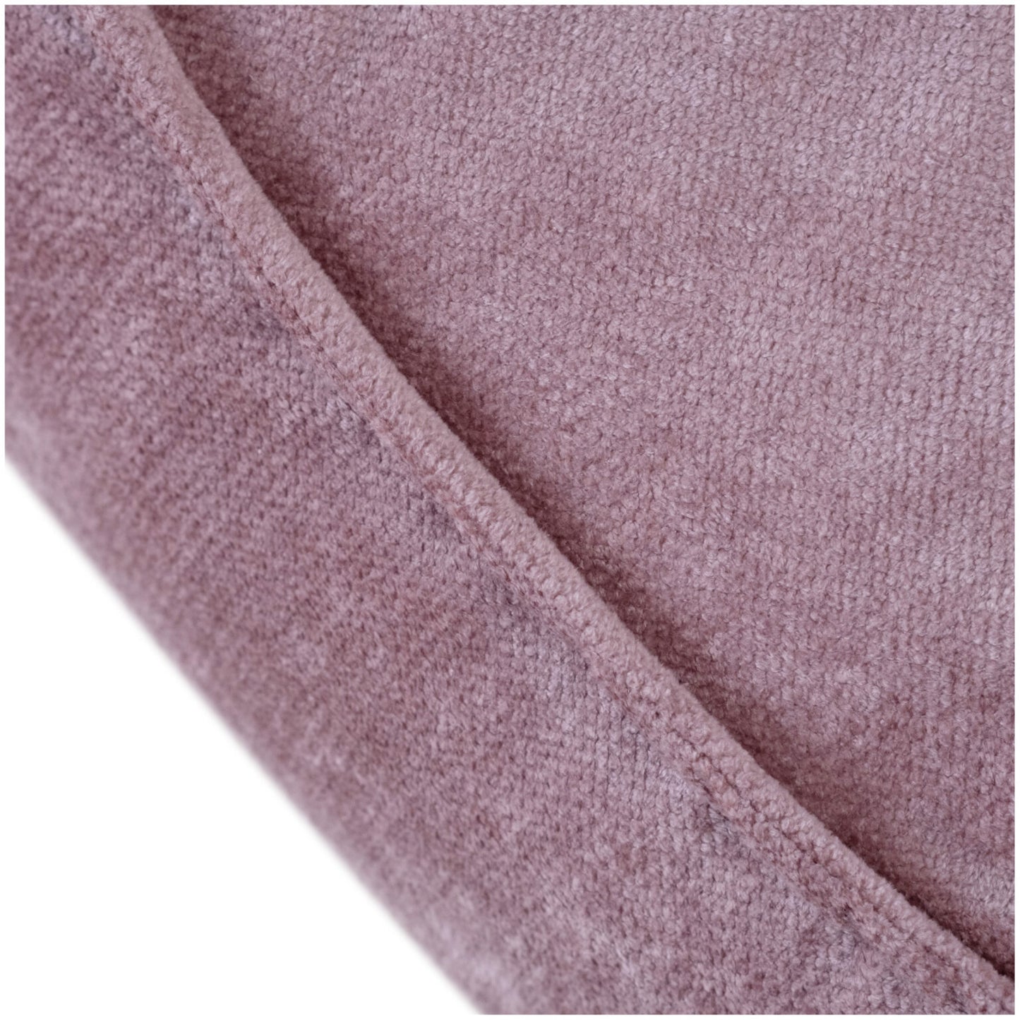 Plush Nest Roya lænestol til børn i premium chenille – lyserød