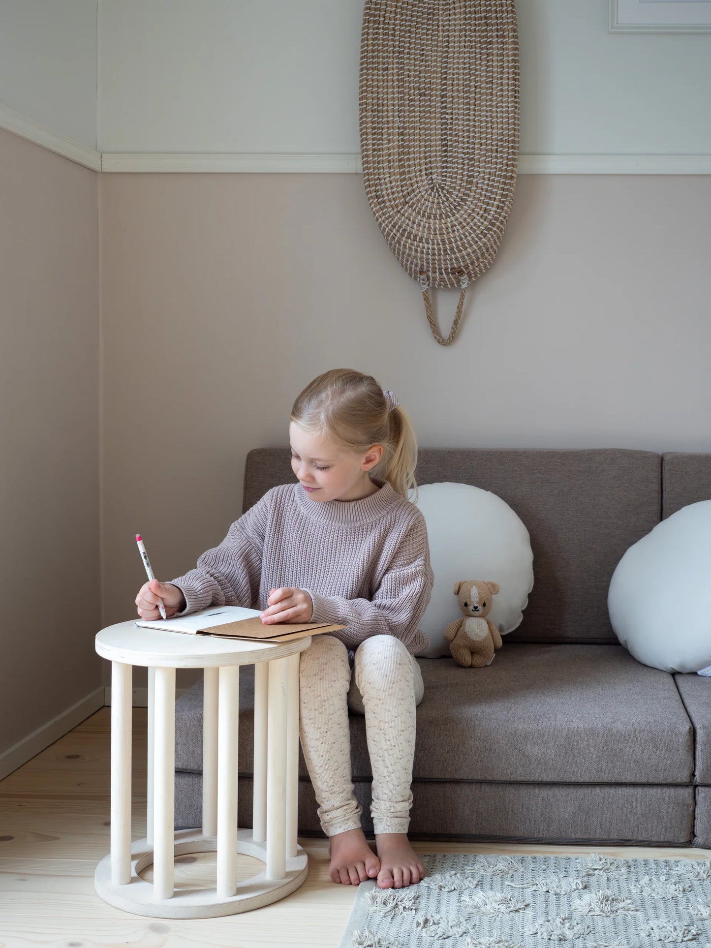 FitWood KINOS MINI legesofa 180 cm – taupe