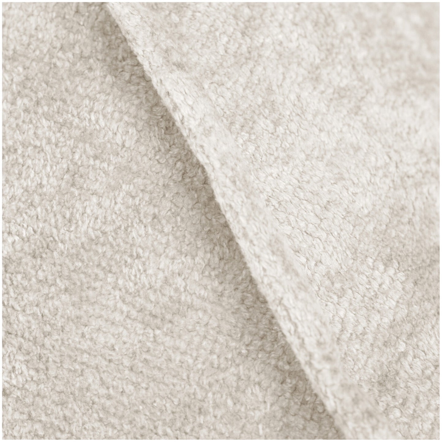 Plush Nest Roya lænestol til børn i premium chenille – beige