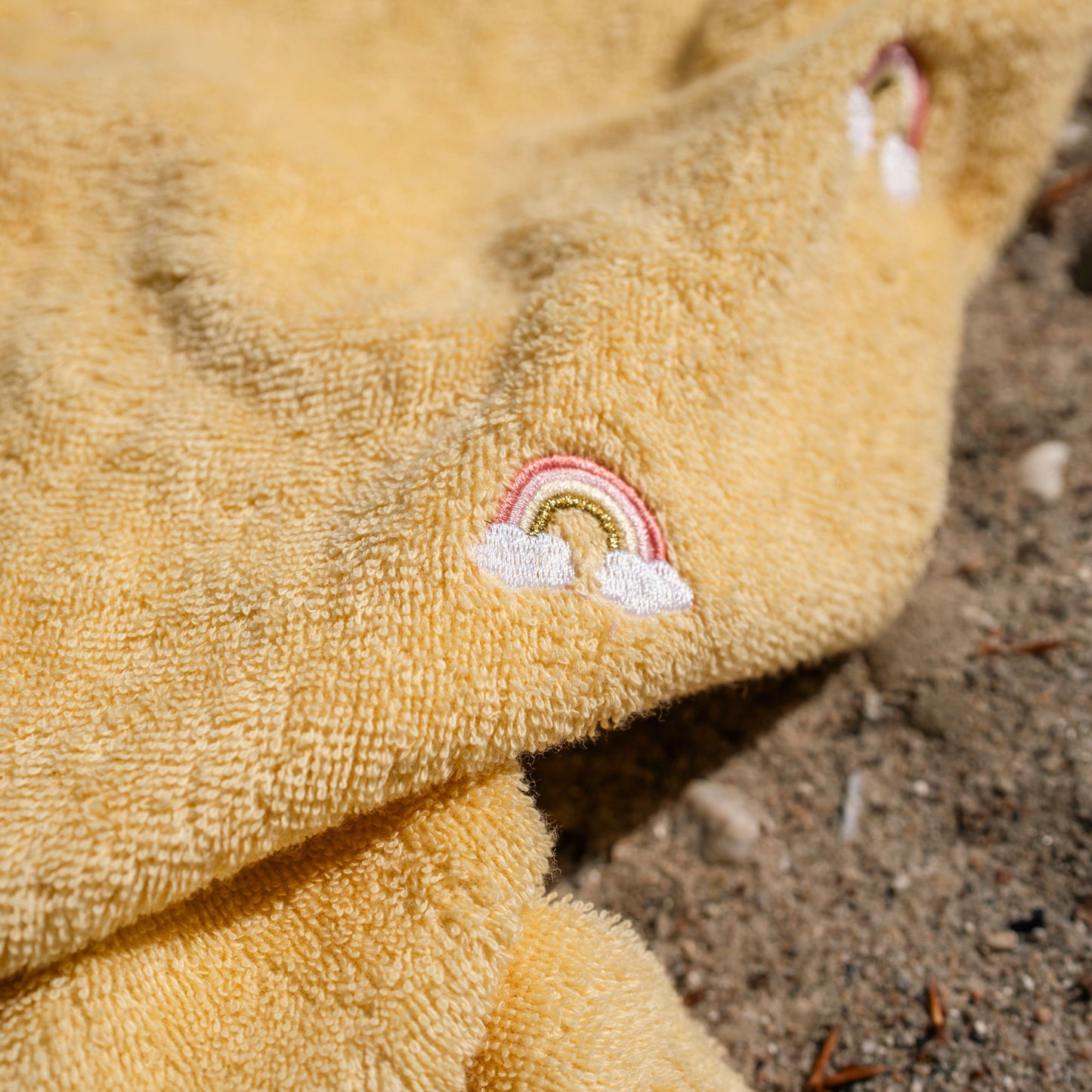 Filibabba Badeponcho m. broderi GOTS – Unicorn Shores