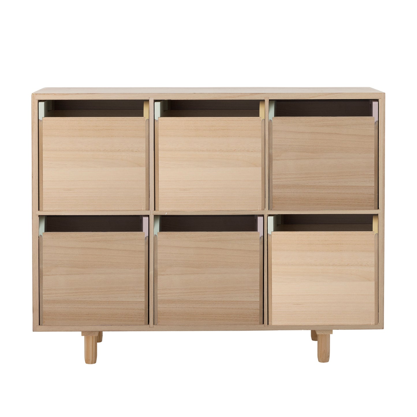 Bloomingville MINI Calle Bogreol m/skuffer - Natur