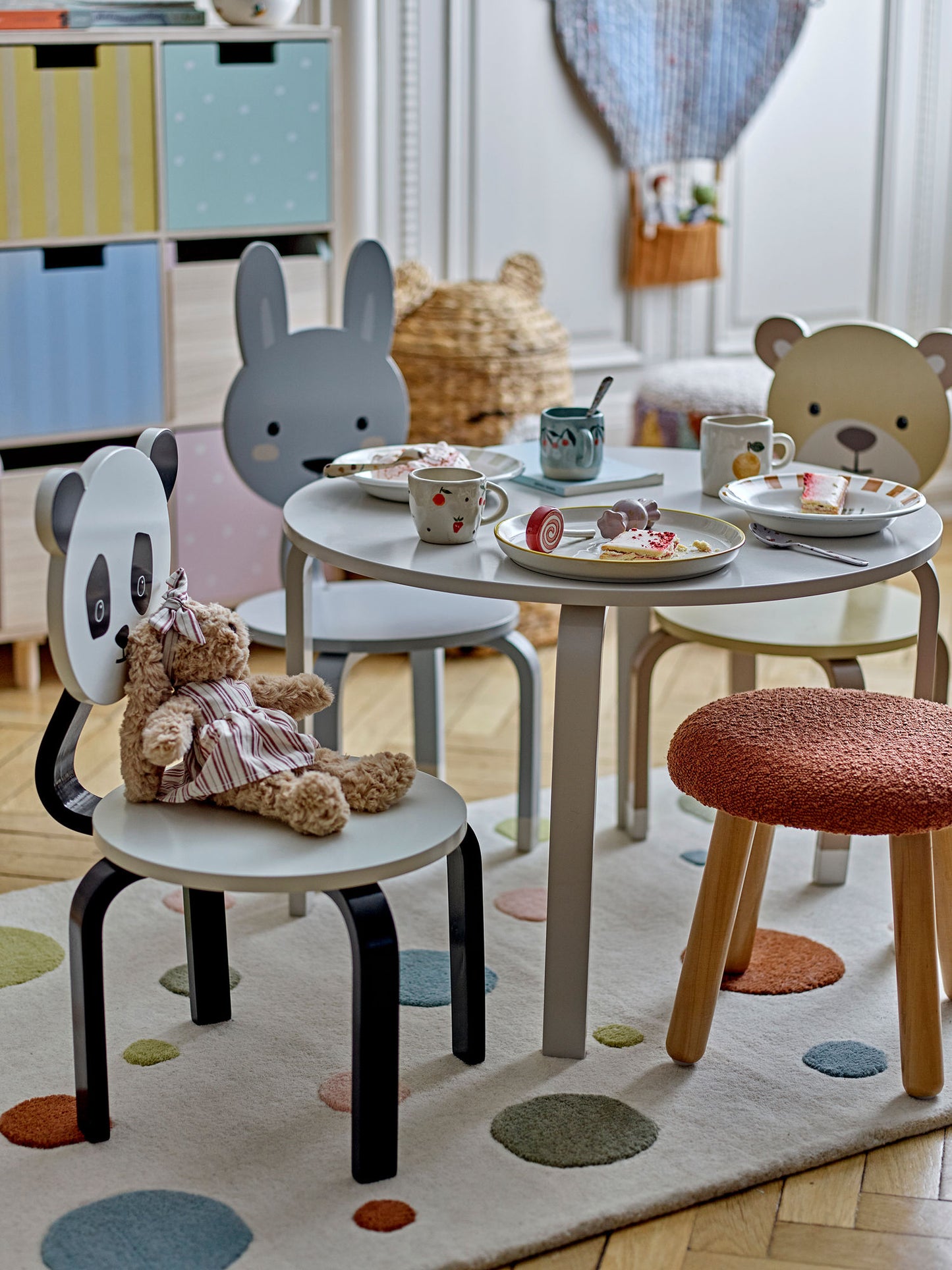 Bloomingville MINI Marle Stol, Brun, MDF