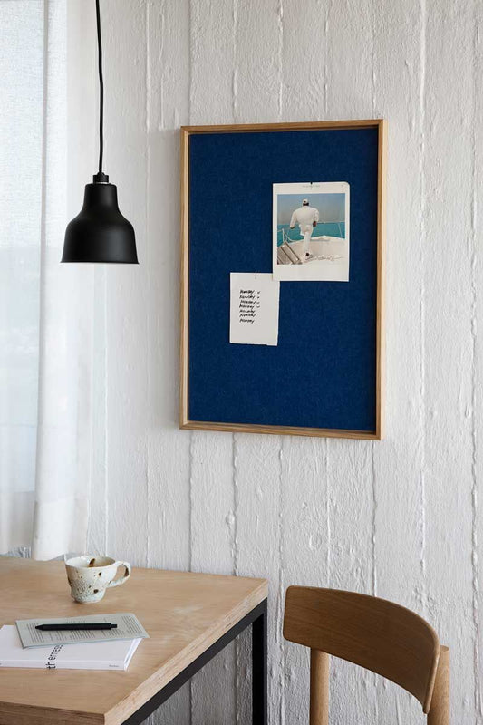 Hemverk Recy Pinboard opslagstavle - Cobalt Blue - 4 størrelser