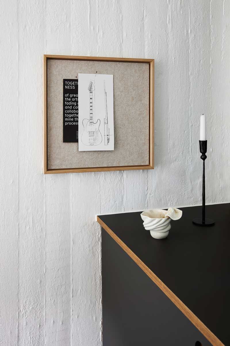 Hemverk Recy opslagstavle – Beige filt – 4 størrelser