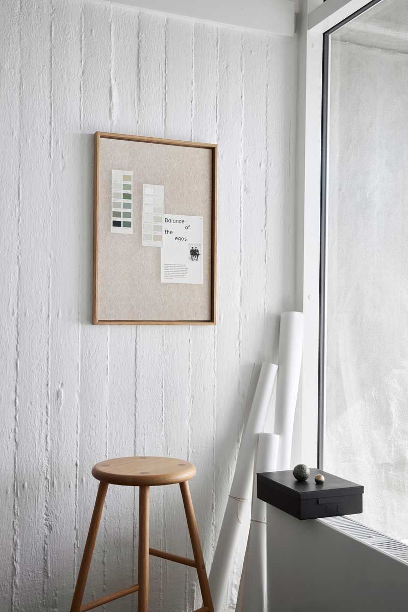 Hemverk Recy opslagstavle – Beige filt – 4 størrelser