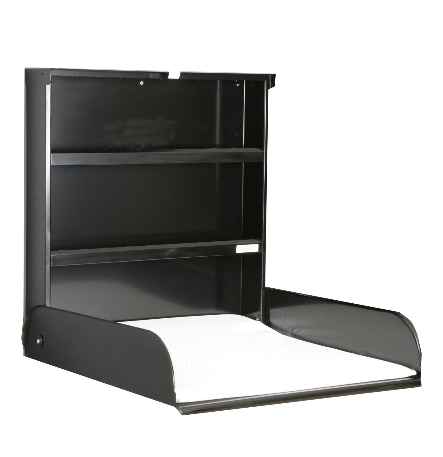 byBO design PIPPI væghængt puslebord – Black