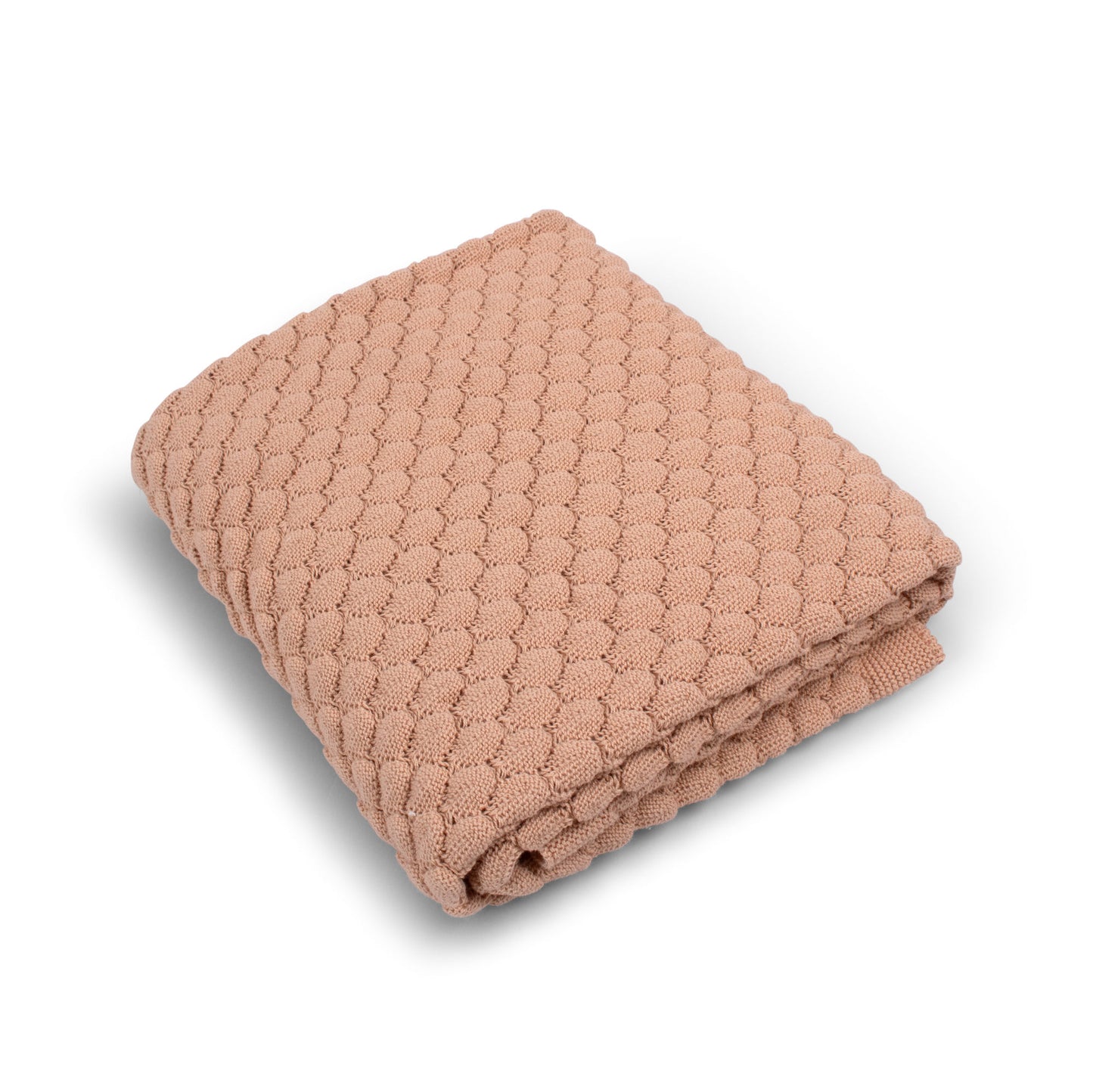 Filibabba strikket babytæppe GOTS – Ivory Cream