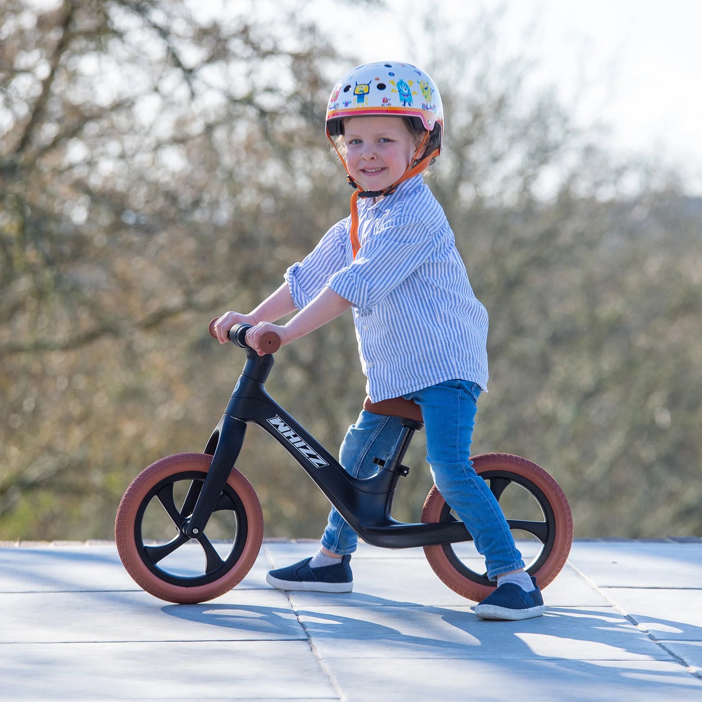 tickit® Whizz Løbecykel – Sort