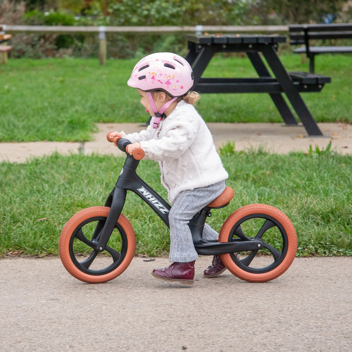tickit® Whizz Løbecykel – Sort