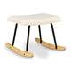 Quax gyngende fodskammel til gyngestol – sheep beige
