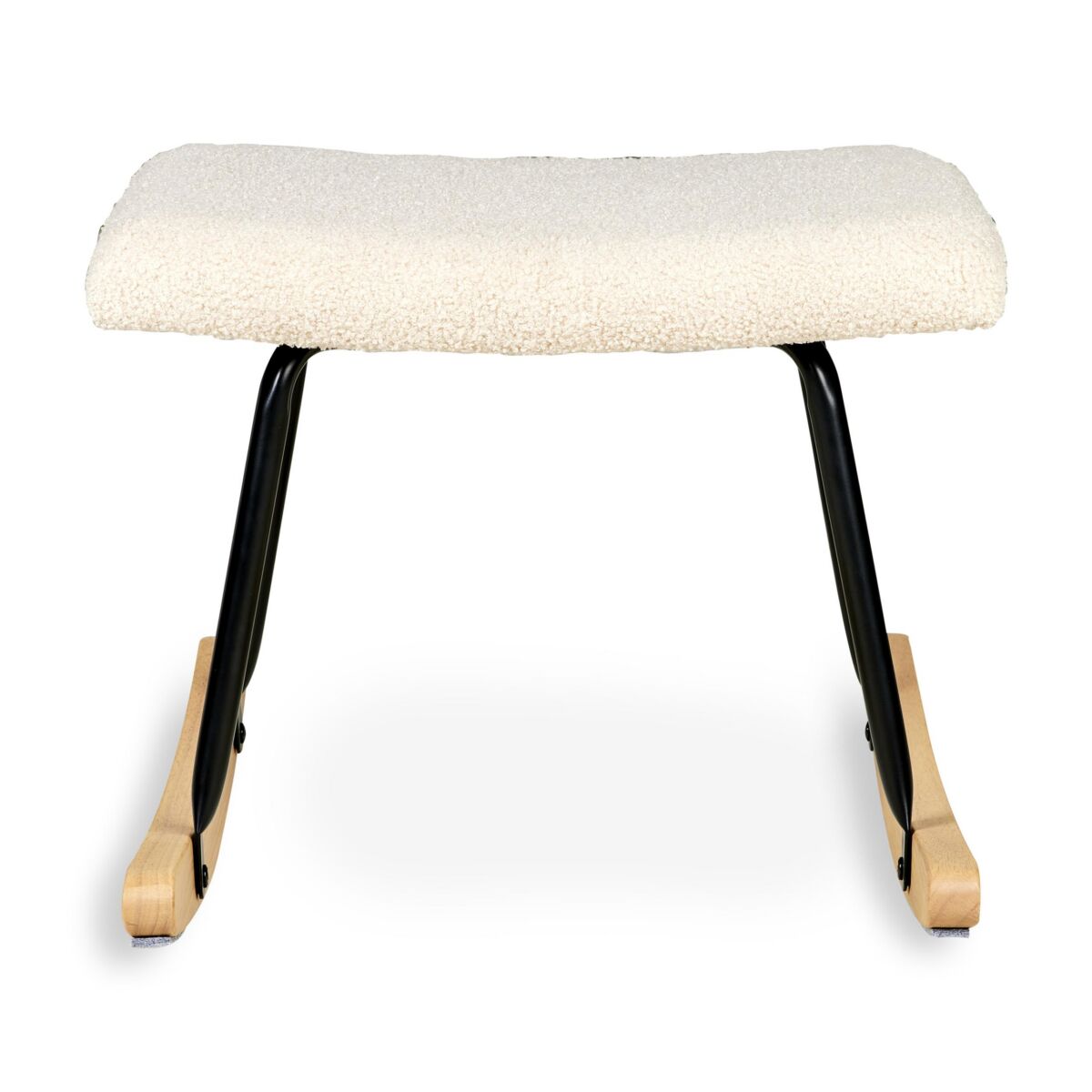 Quax gyngende fodskammel til gyngestol – sheep beige