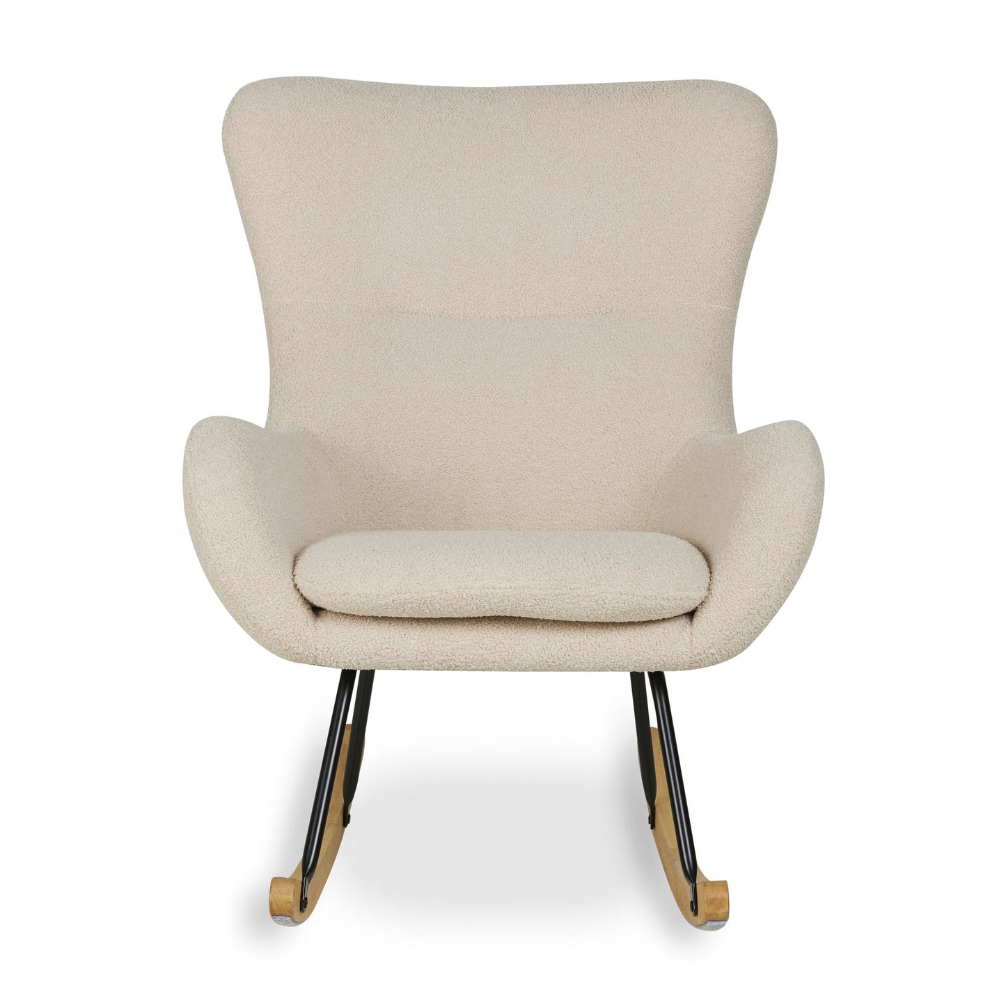 Quax gyngestol Basic bouclé – sheep beige