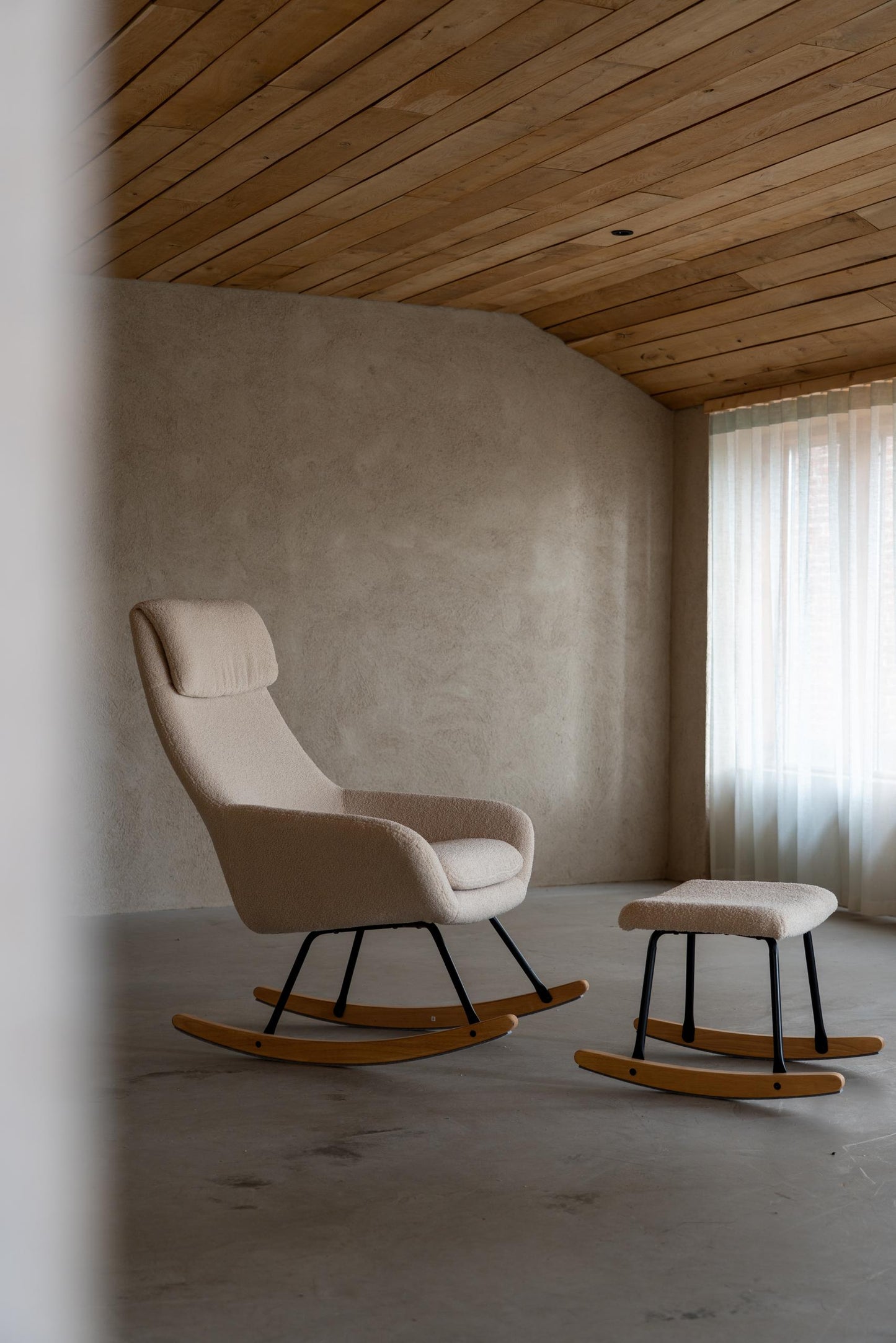 Quax Nordic gyngestol – sheep beige