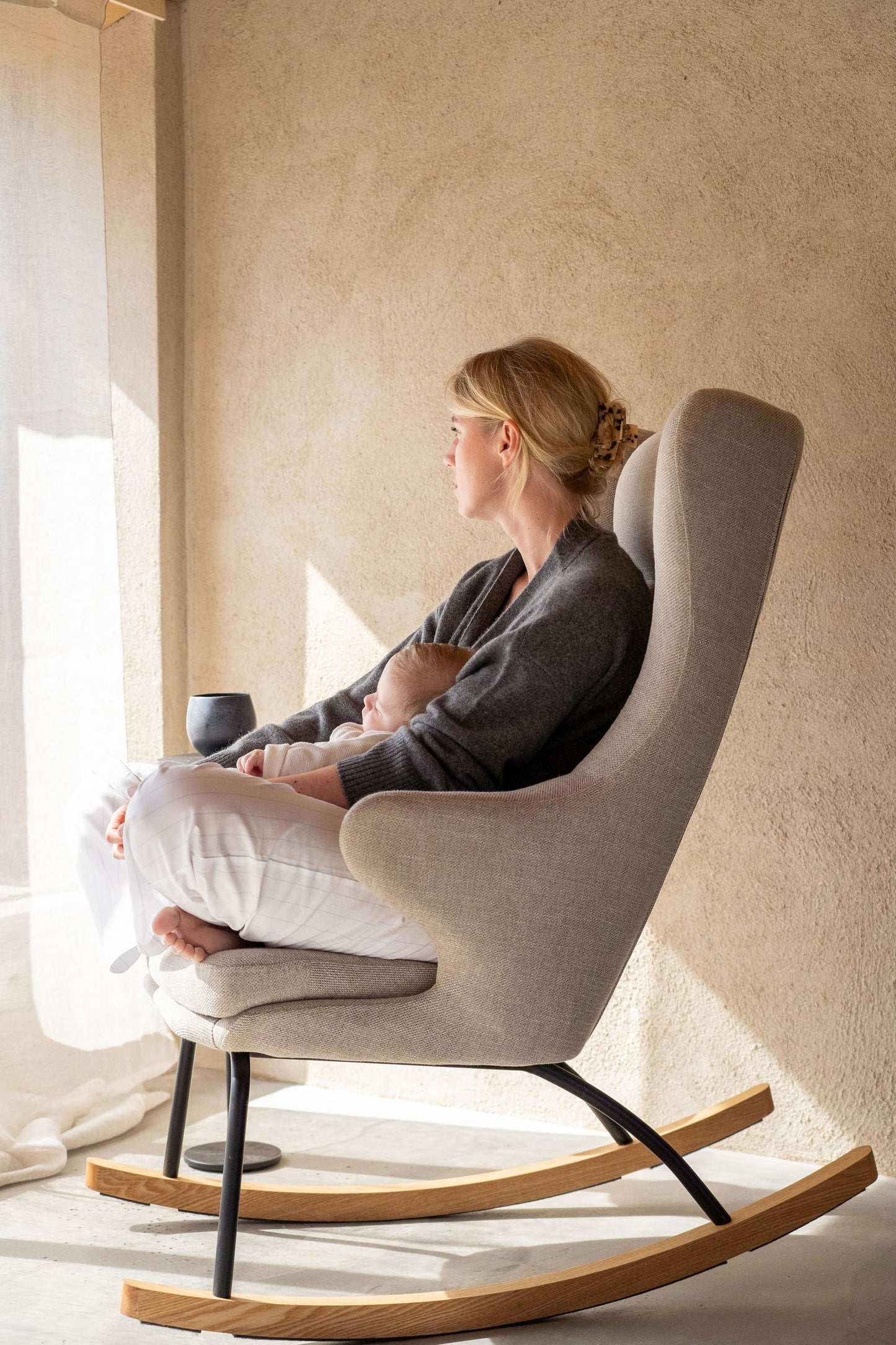 Quax gyngestol De Luxe voksen – clay
