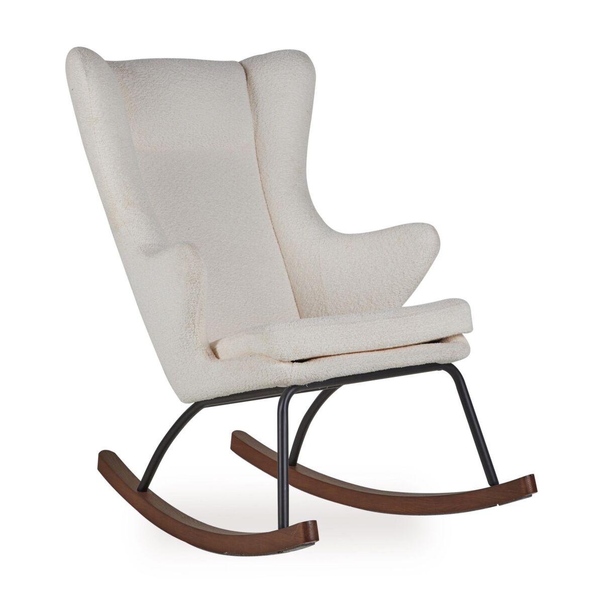 Quax gyngestol De Luxe voksen bouclé – cream