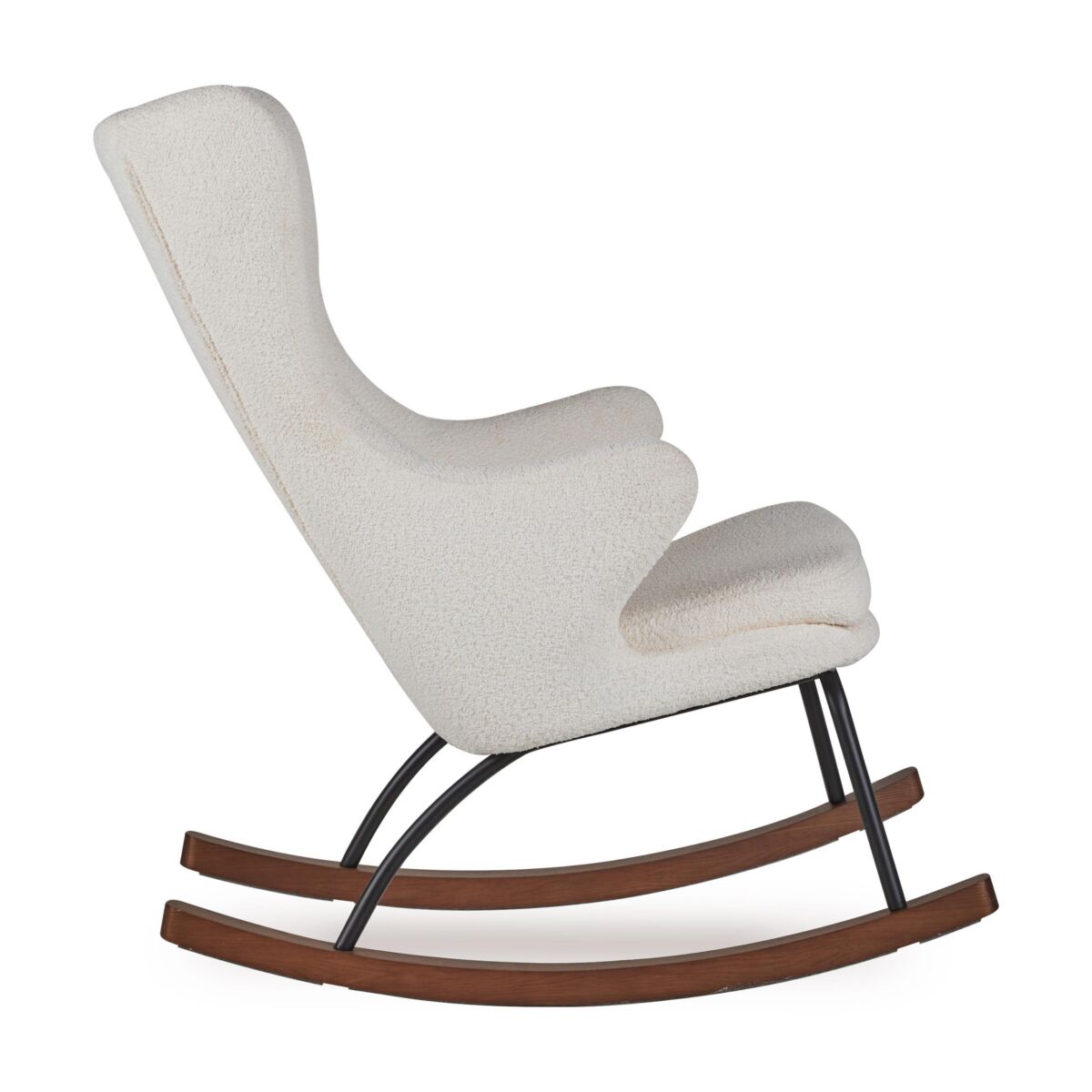 Quax gyngestol De Luxe voksen bouclé – cream