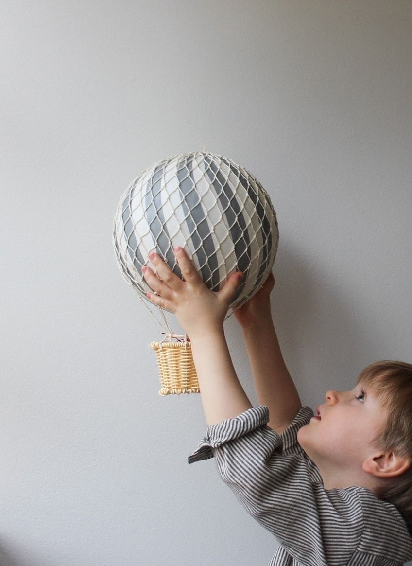 Filibabba luftballon – grey 20 cm