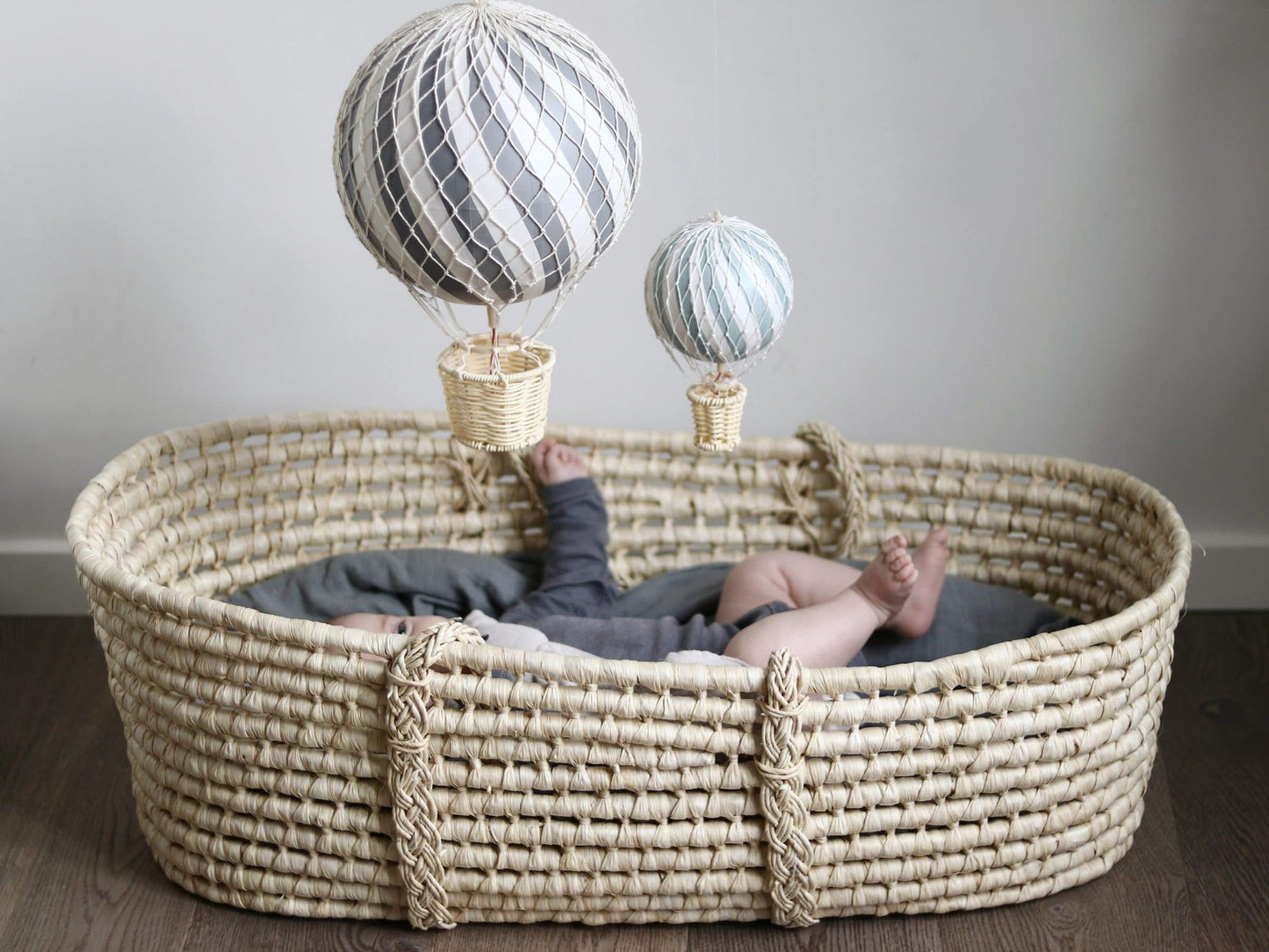 Filibabba luftballon – grey 20 cm