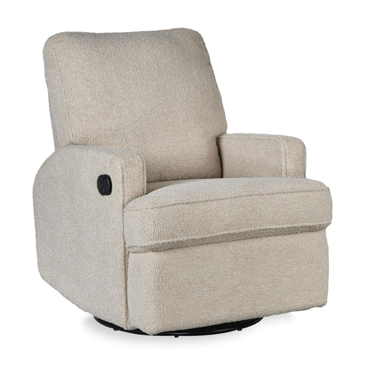 Quax dreje- og glidestol med recliner – teddy taupe