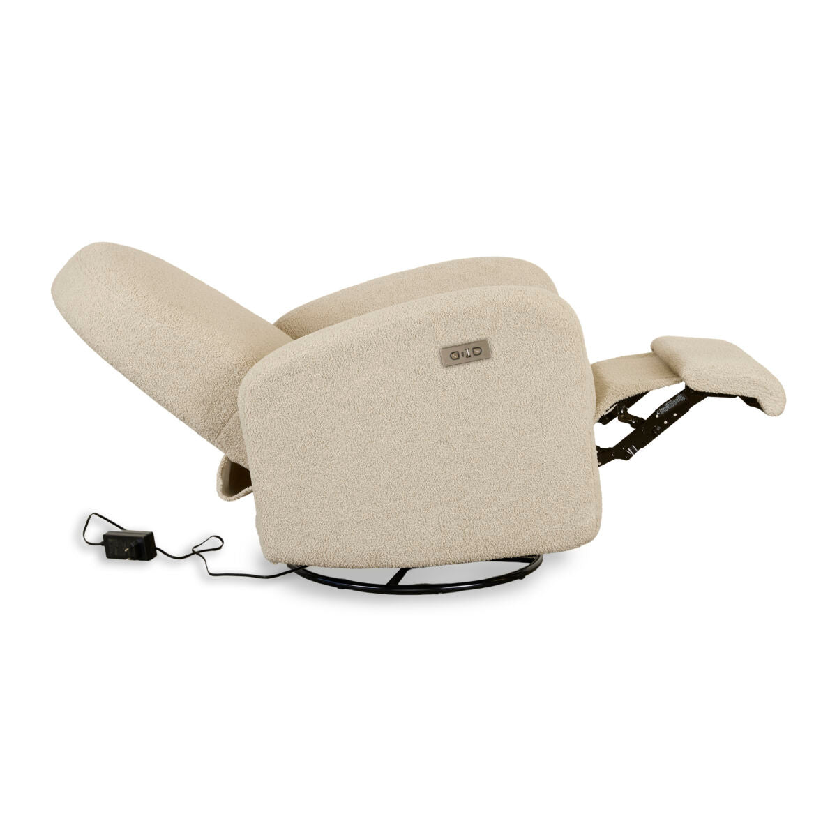 Quax Recliner 03 elektrisk ammestol – Teddy Taupe