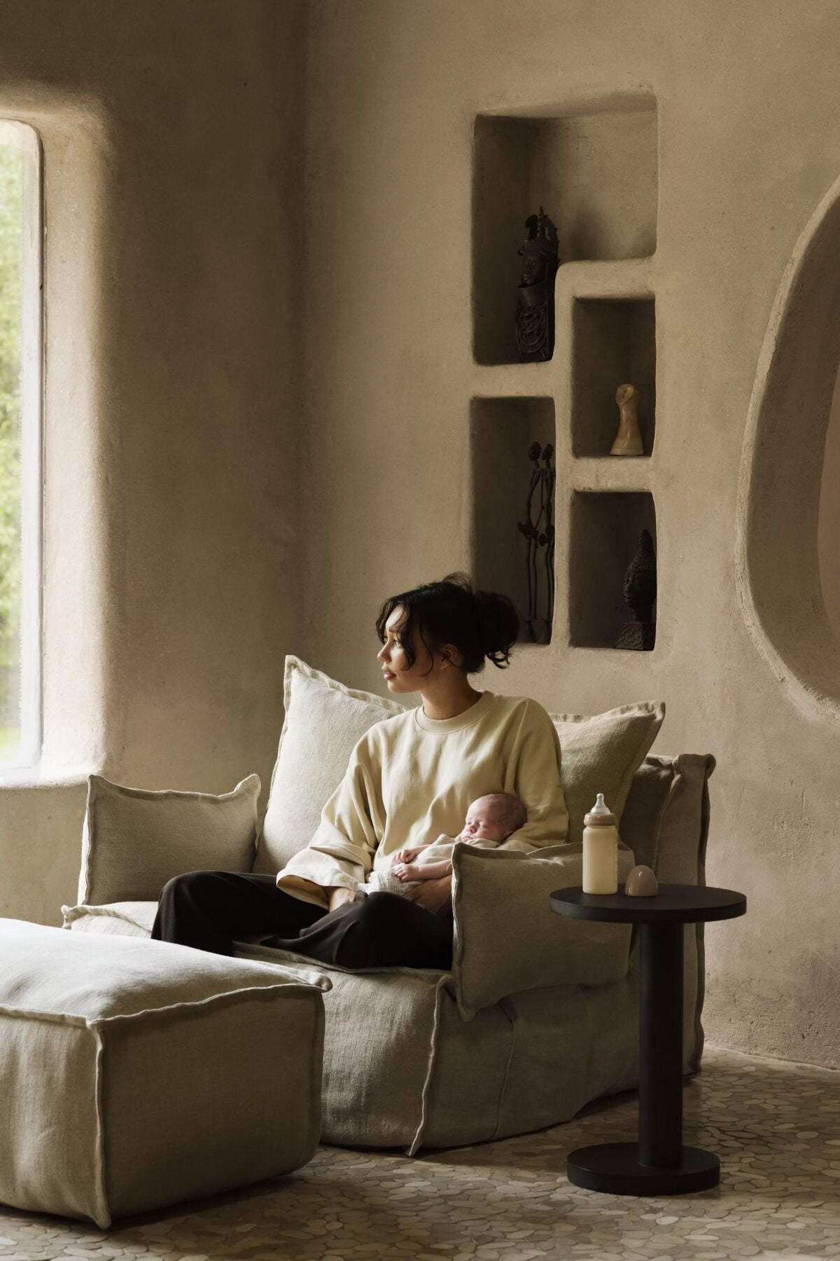 Quax Linen Lounger ammestol i hør