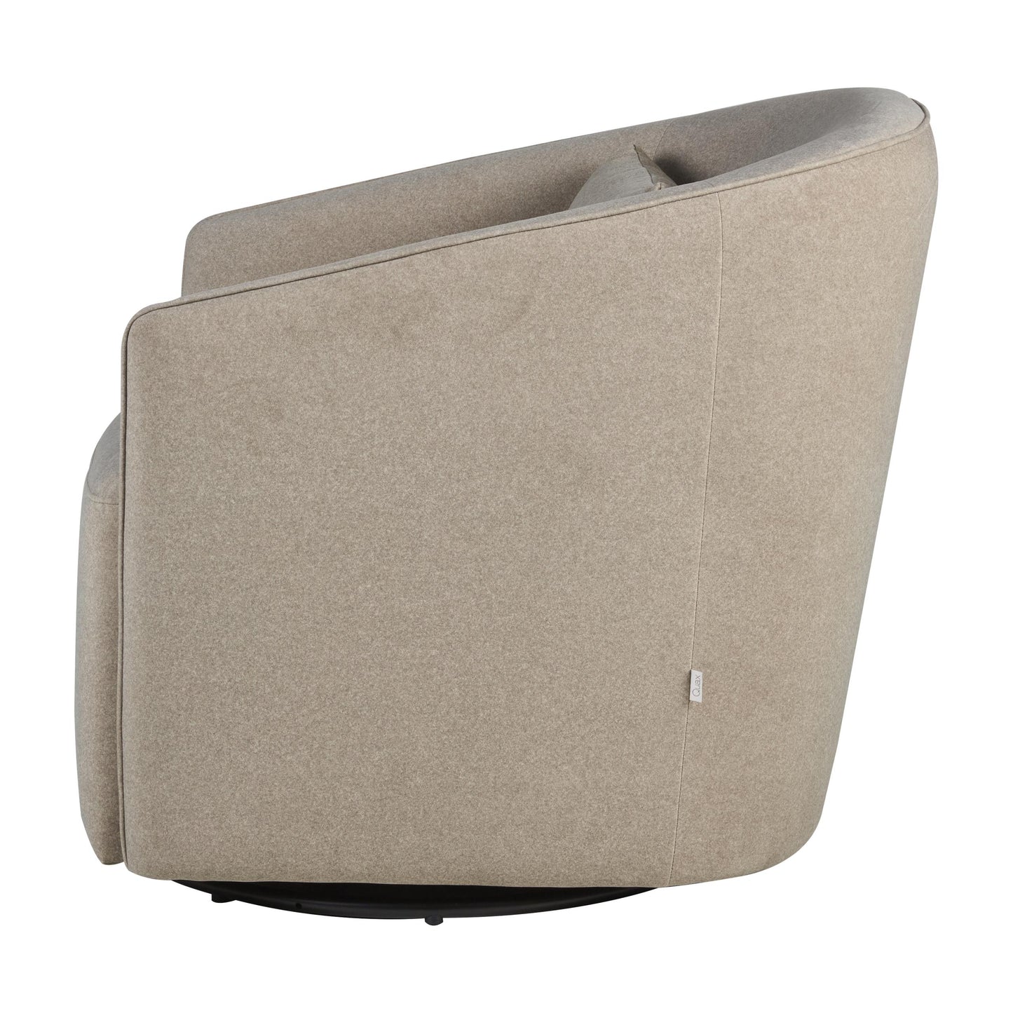 Quax Gomi dreje- og glidestol til amning – mohair latte