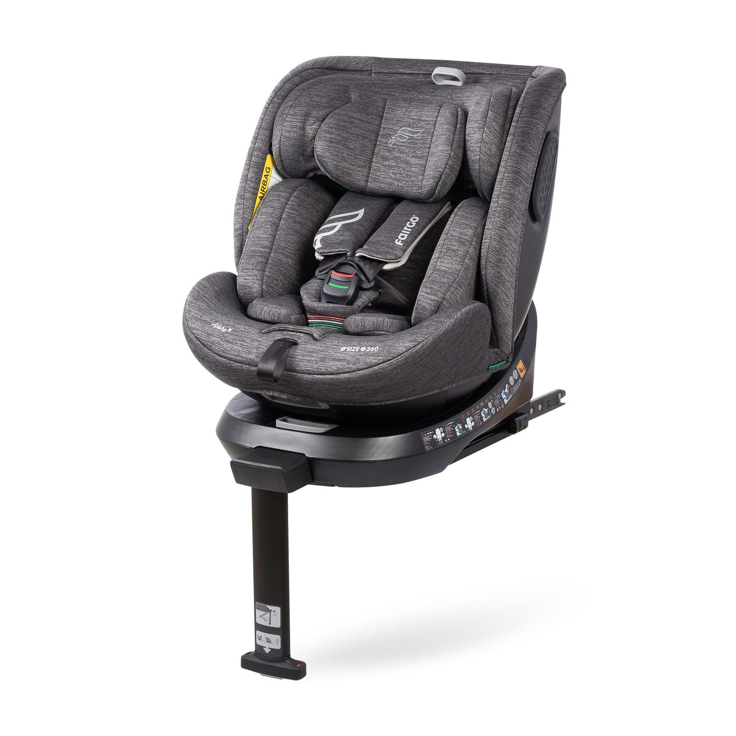Fairgo Adore i-Size autostol 40–150 cm – stone grey