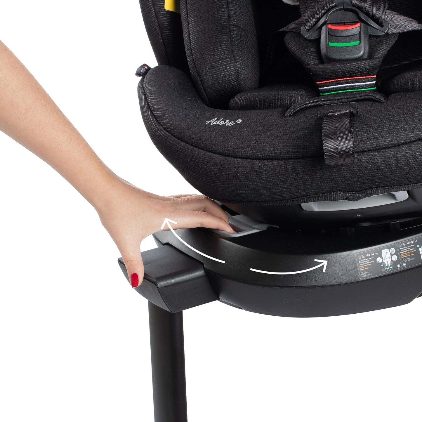 Fairgo Adore i-Size autostol 40–150 cm – black sand