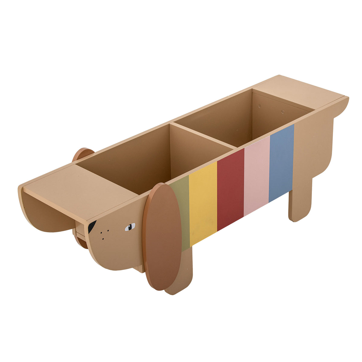 Bloomingville MINI Charlie Bogkasse - Multifarvet