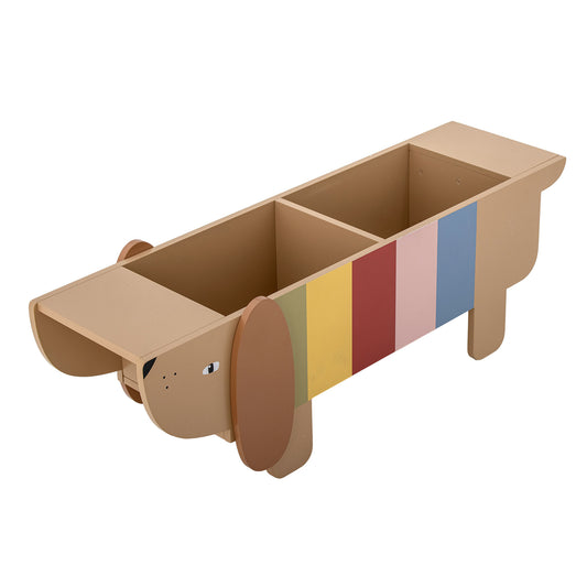 Bloomingville MINI Charlie Bogkasse - Multifarvet