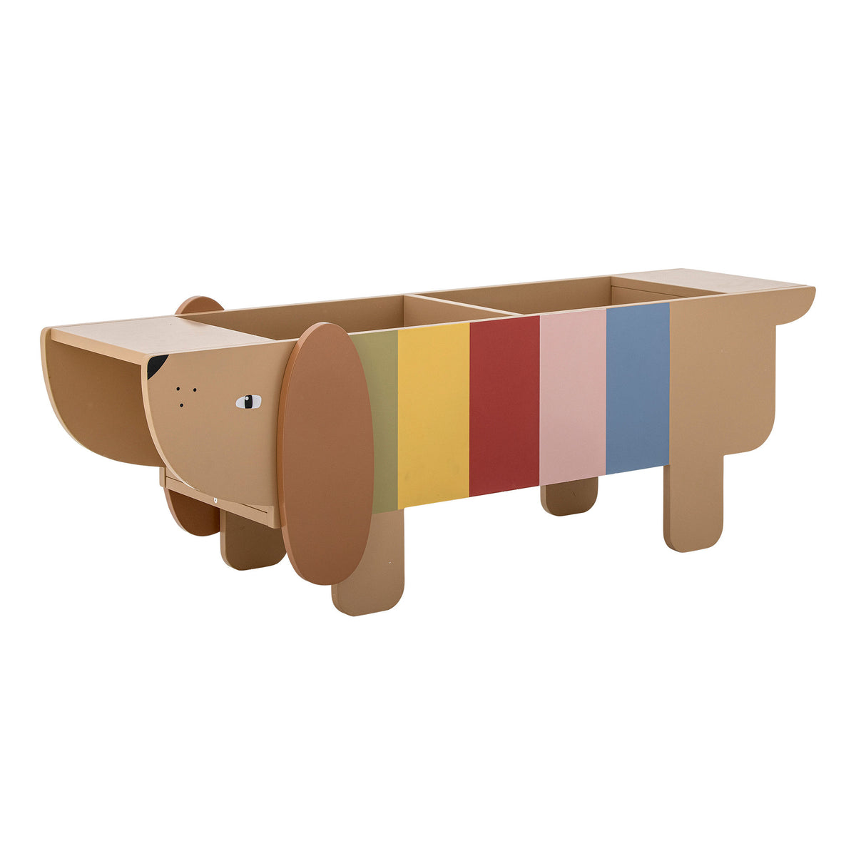 Bloomingville MINI Charlie Bogkasse - Multifarvet