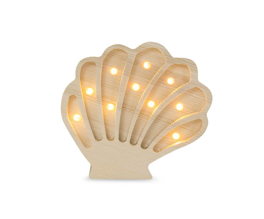 Little Lights natlampe – Muslingeskal