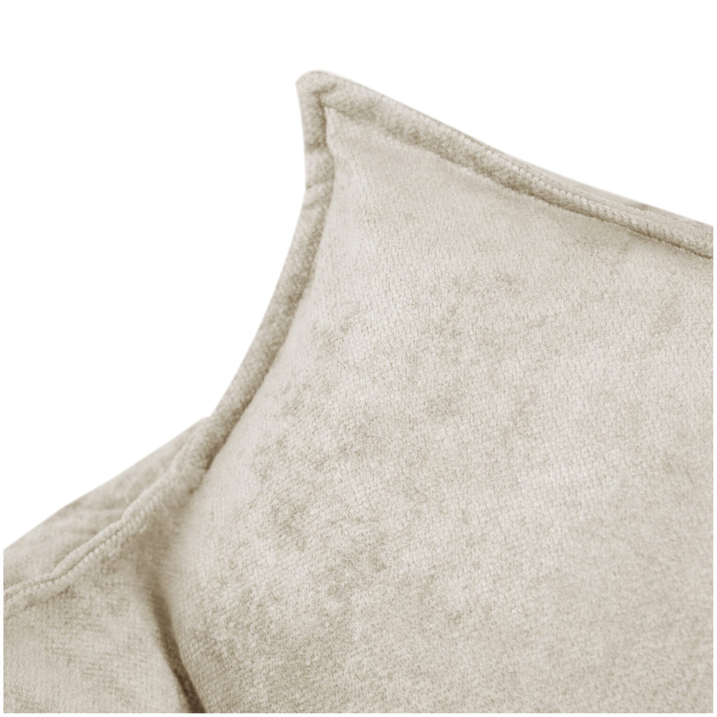 Plush Nest Roya lænestol til børn i premium chenille – beige