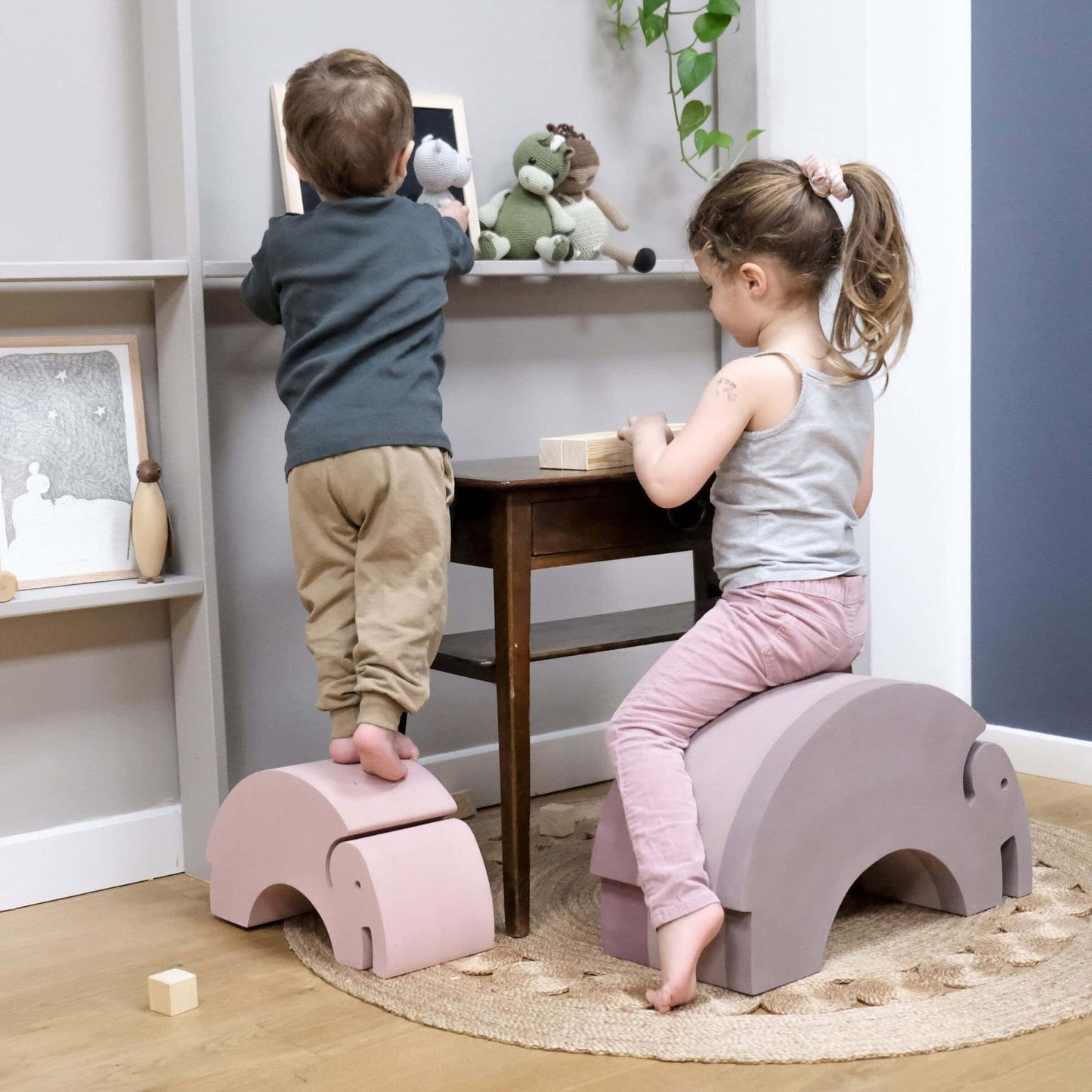 bObles Elefant S - Vintage Rose