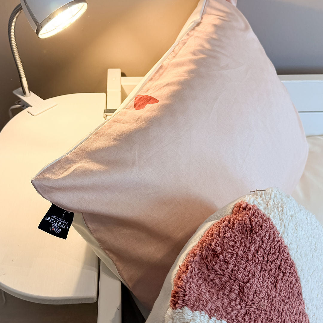 LIFETIME Kidsrooms Sweet Hearts sengetøj 140 x 200 cm – Lyserød