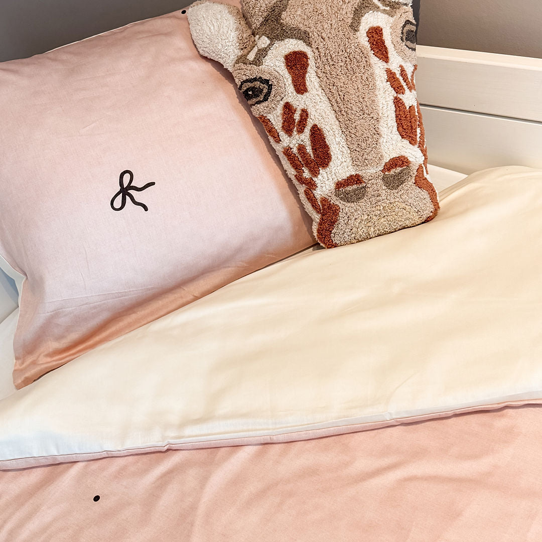 LIFETIME Kidsrooms Charming Bows sengetøj 140 x 200 cm – Lyserød
