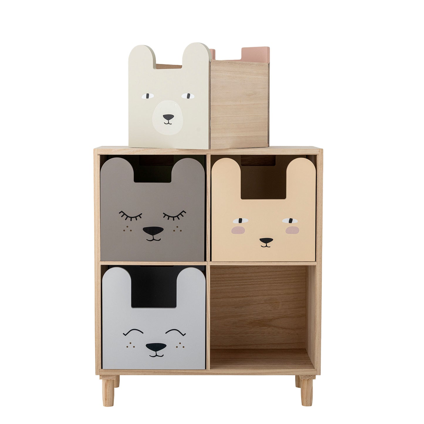 Bloomingville MINI Calle Bogreol m/skuffer - Multifarvet
