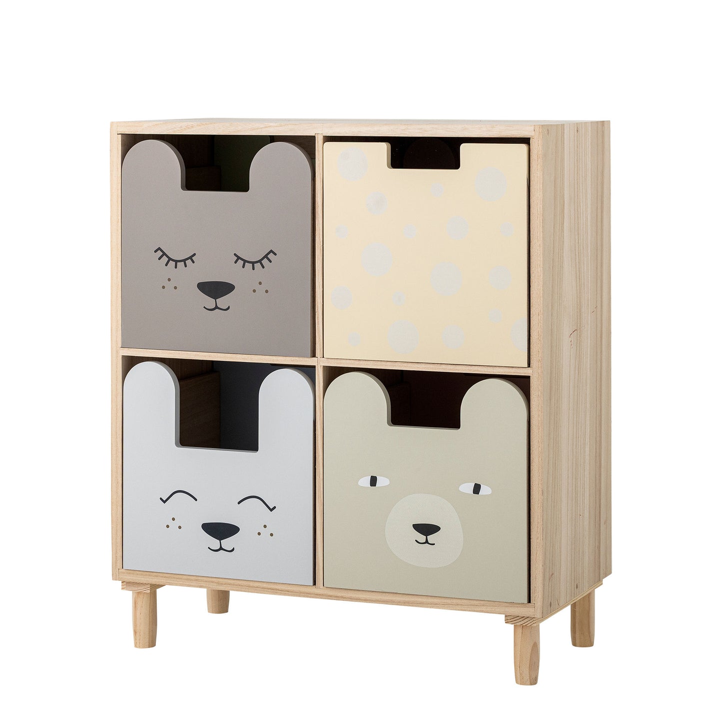 Bloomingville MINI Calle Bogreol m/skuffer - Multifarvet