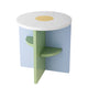 Bloomingville MINI Latti taburet - Multifarvet