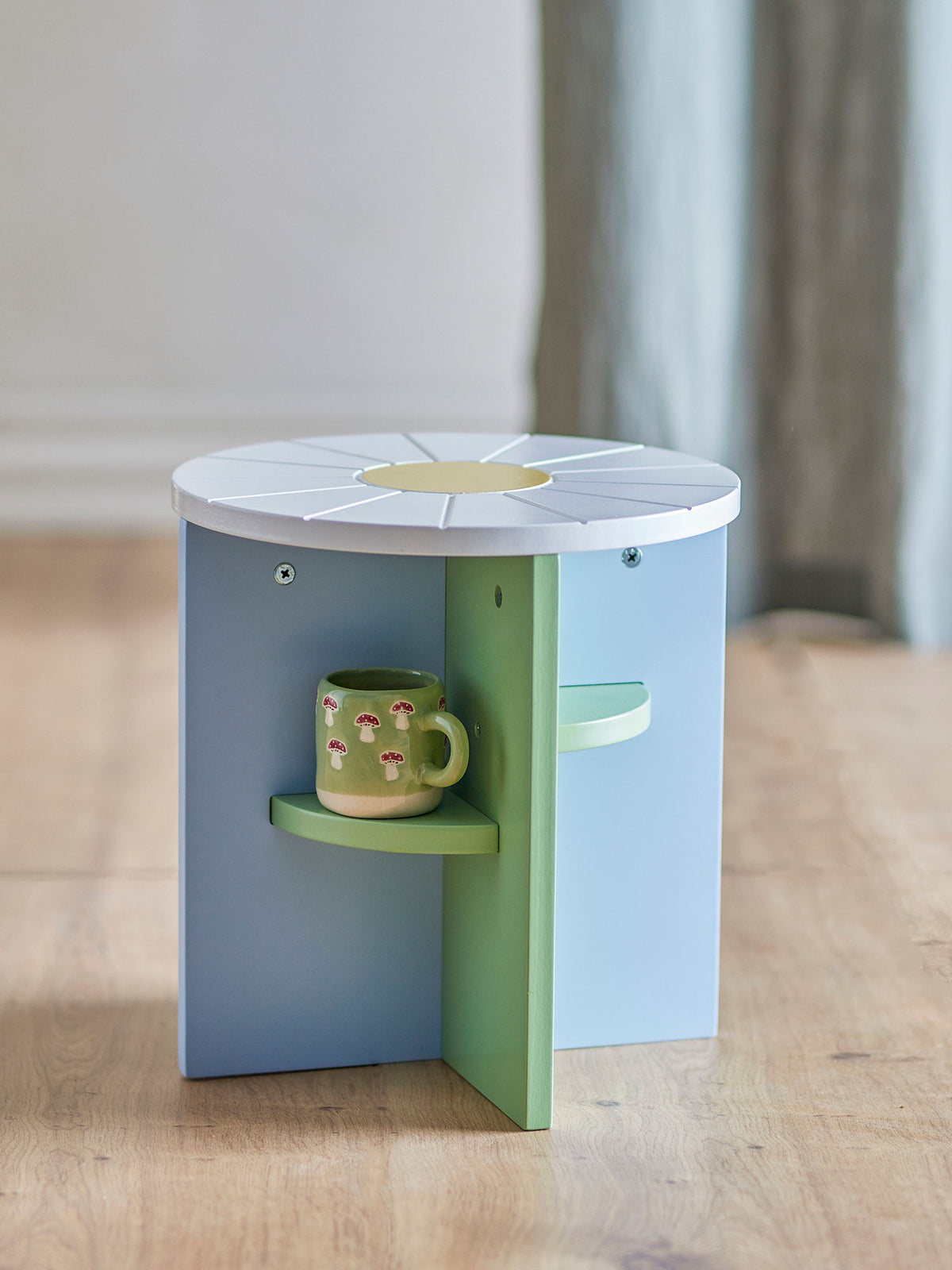 Bloomingville MINI Latti taburet - Multifarvet