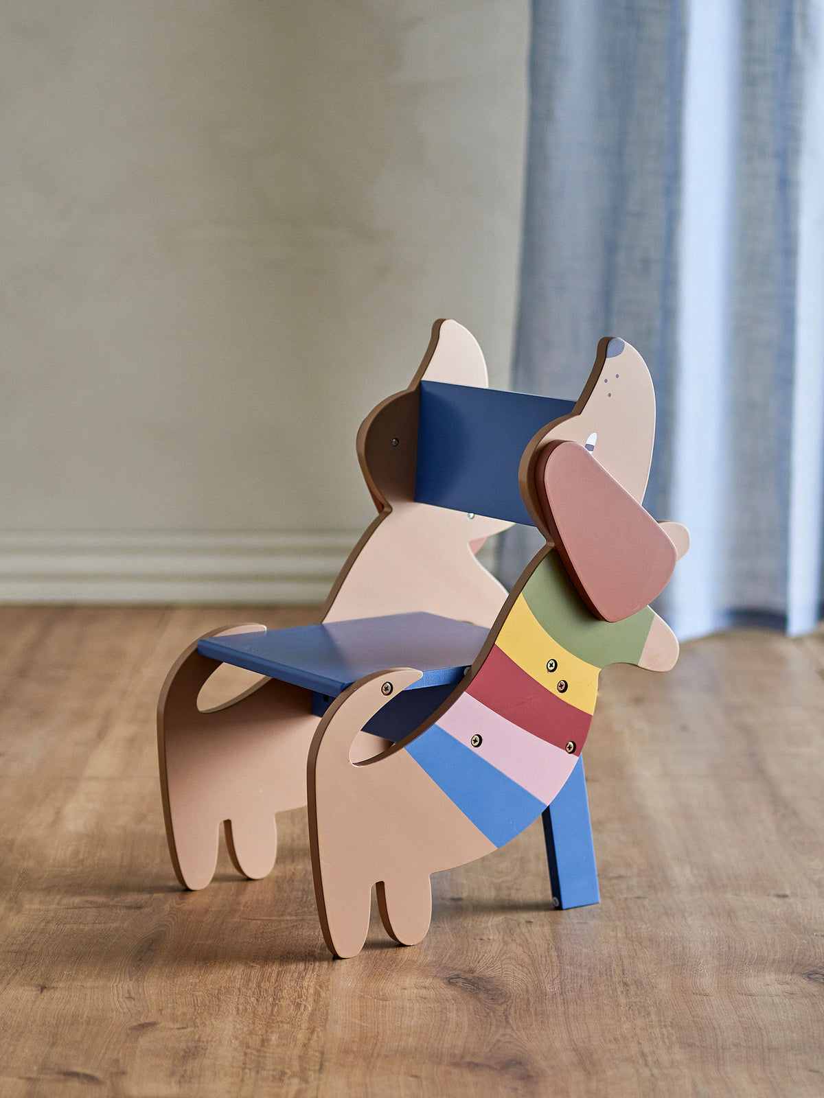 Bloomingville MINI Charlie børnestol - Multifarvet