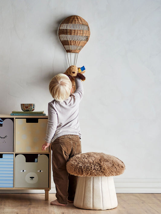 Bloomingville MINI Bertil Puf - Multifarvet