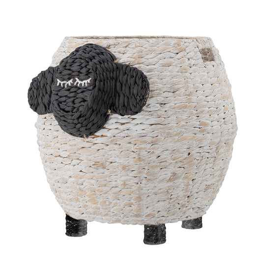 Bloomingville MINI Dolly opbevaringskurv - Hvid