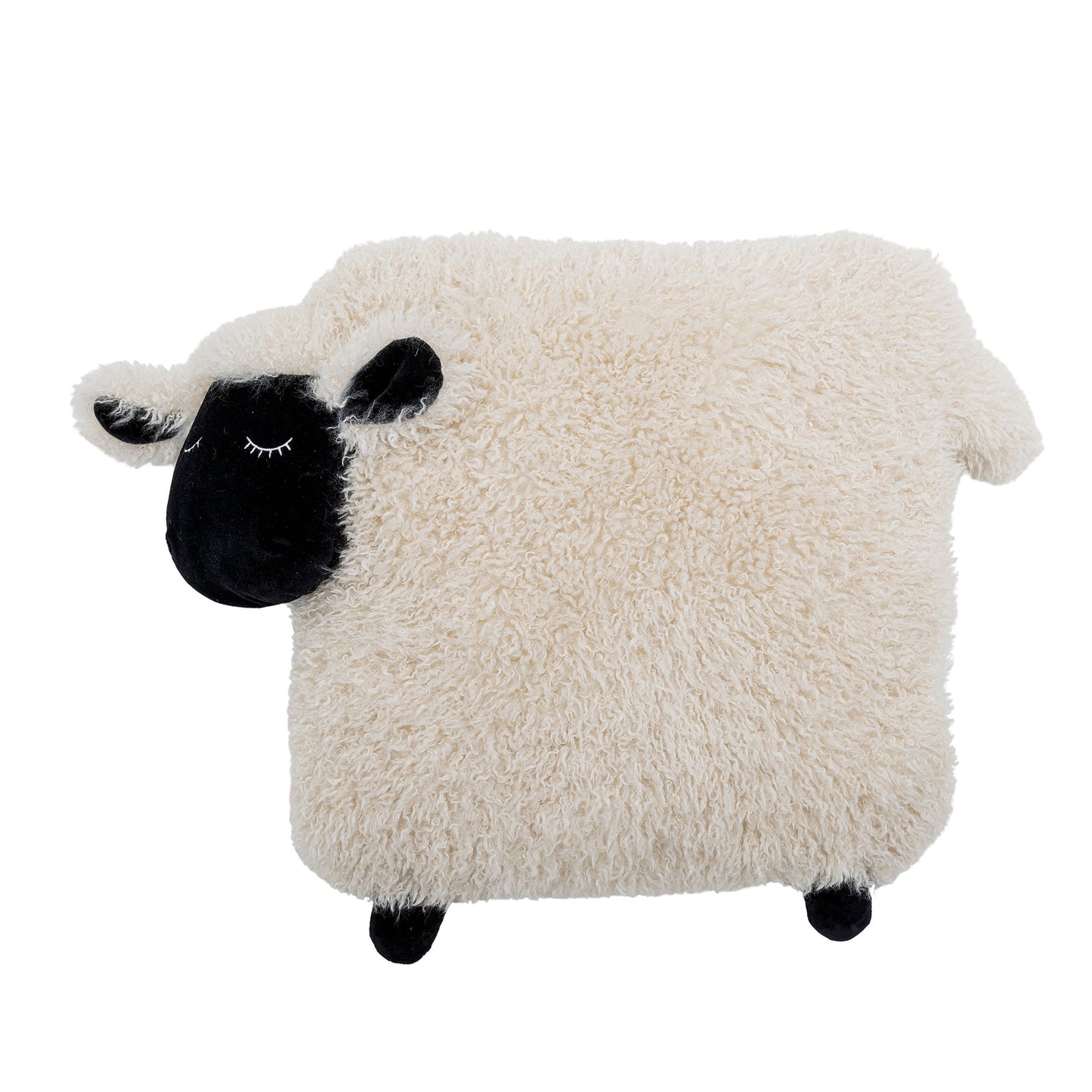 Bloomingville MINI Dolly bamse – Hvidt får i blød polyester