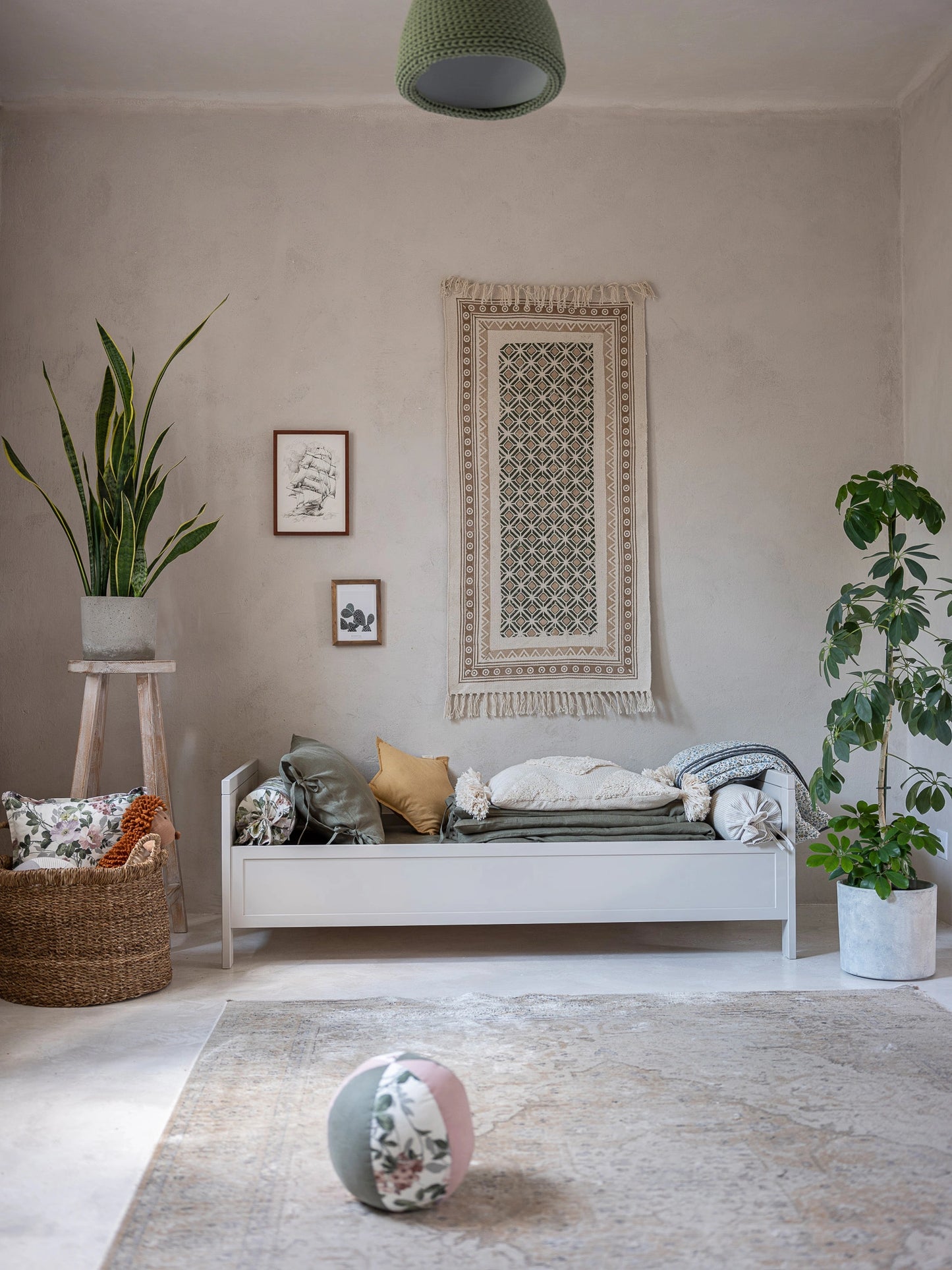 Wood Luck Design - Vintage - tremmeseng 70 x 140 cm – cashmere