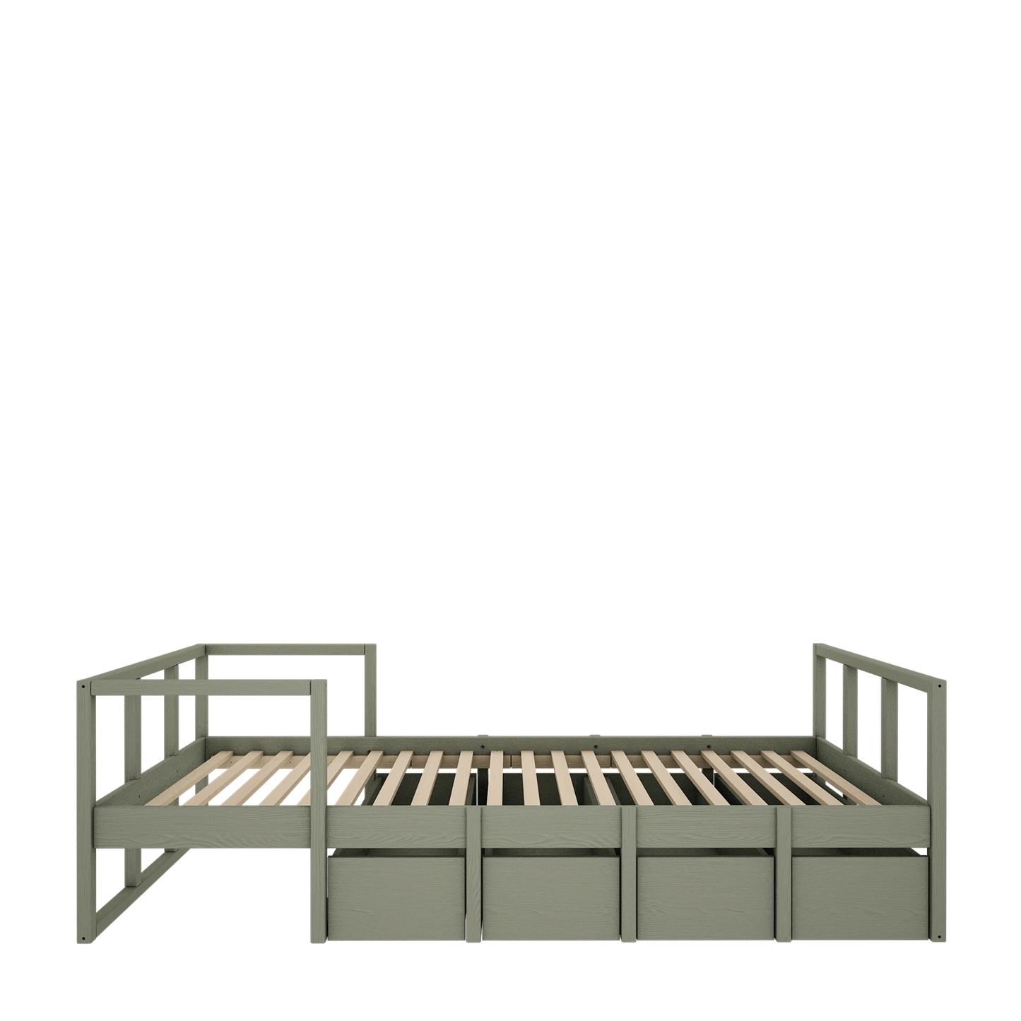 Wood Luck Design - Tweens - opbevaringsskuffe til seng 90x200 cm – eucalyptus
