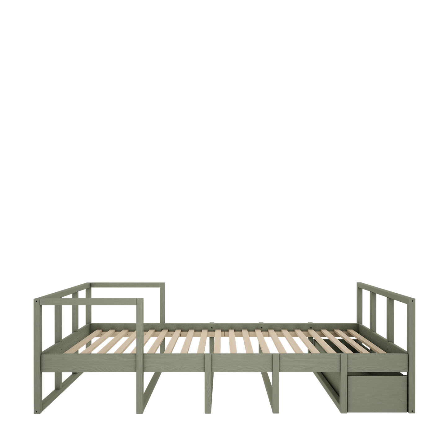 Wood Luck Design - Tweens - opbevaringsskuffe til seng 90x200 cm – eucalyptus