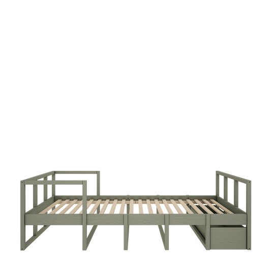 Wood Luck Design - Tweens - opbevaringsskuffe til seng 90x200 cm – eucalyptus