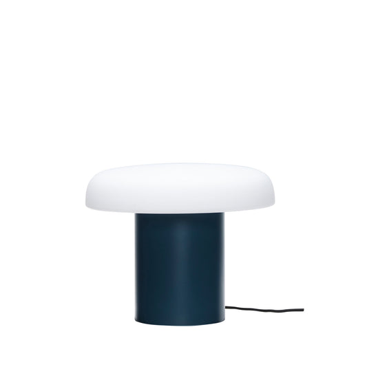 Hübsch Ateliers bordlampe – mørkeblå/hvid