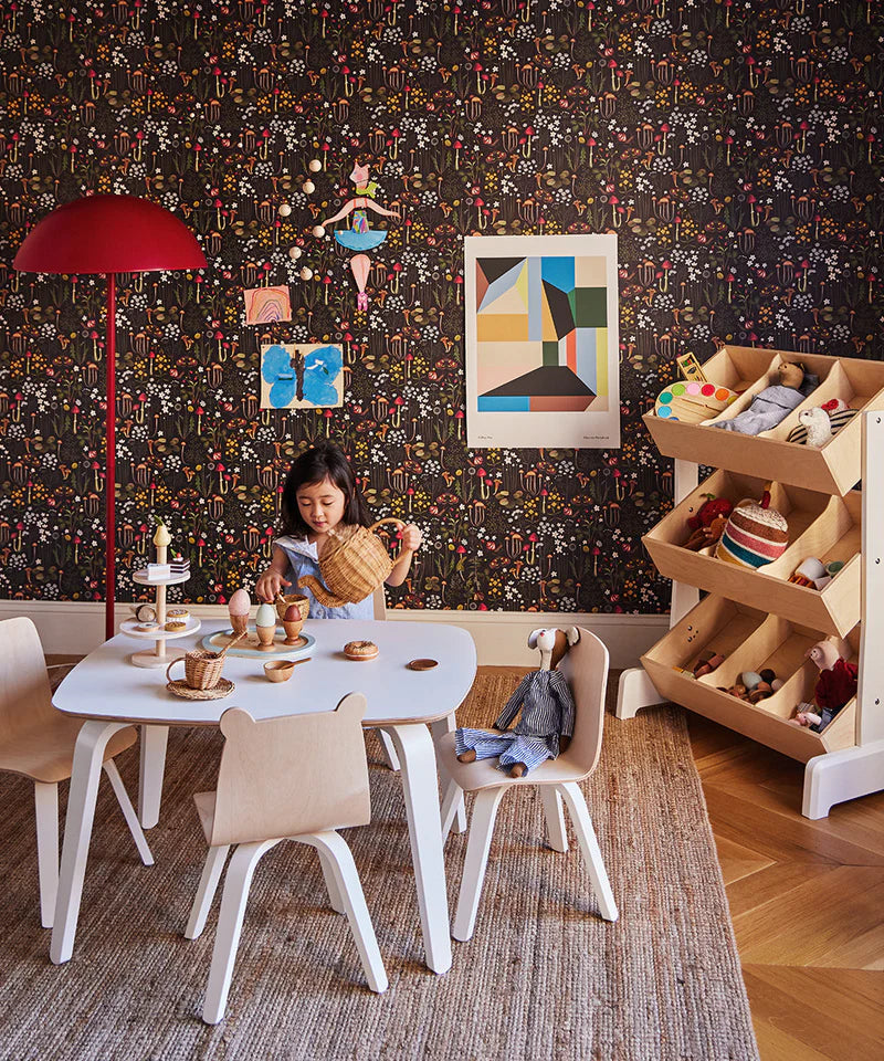 Oeuf NYC Play Table – børnebord i hvid/birk